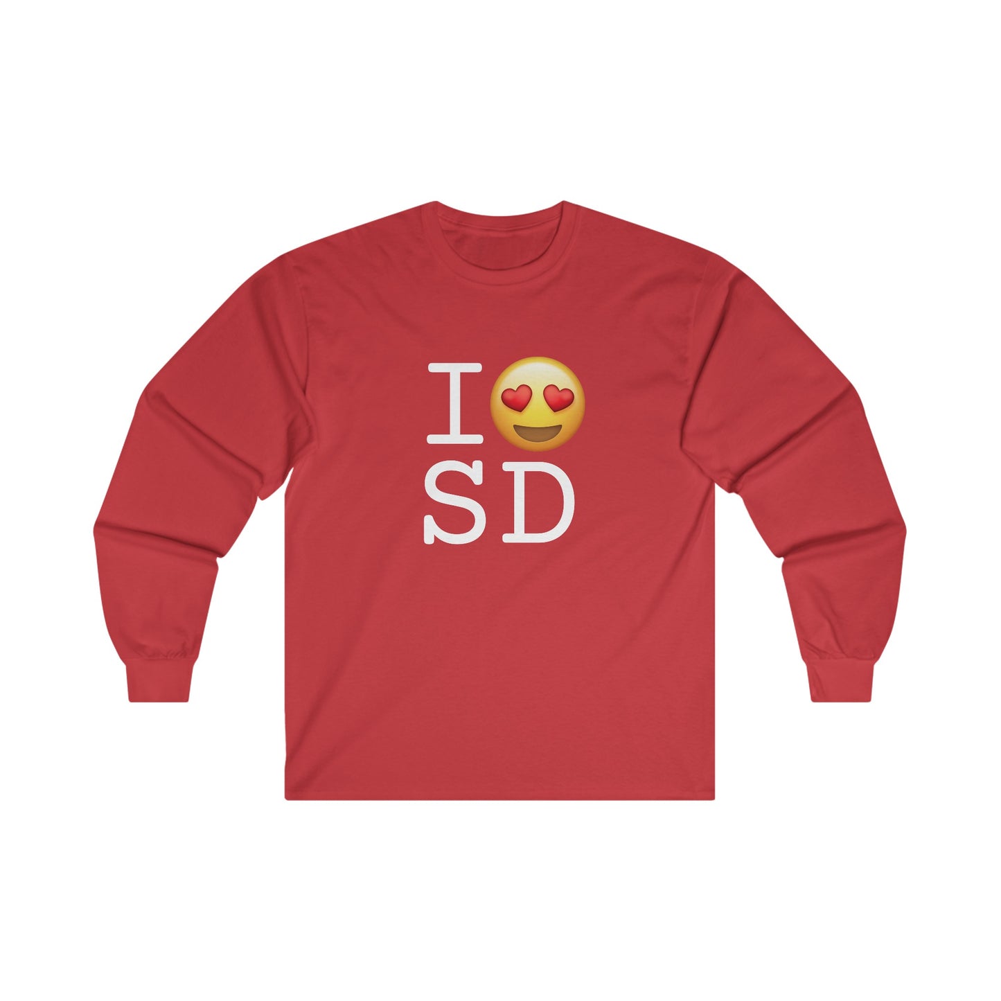 "I have Heart Eyes for South Dakota" Long Sleeve Shirt