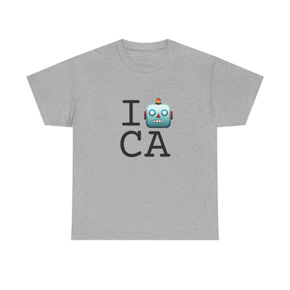 "I'm a Robot in California" Tee