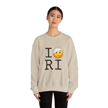 "I'm Hurt in Rhode Island" Sweatshirt