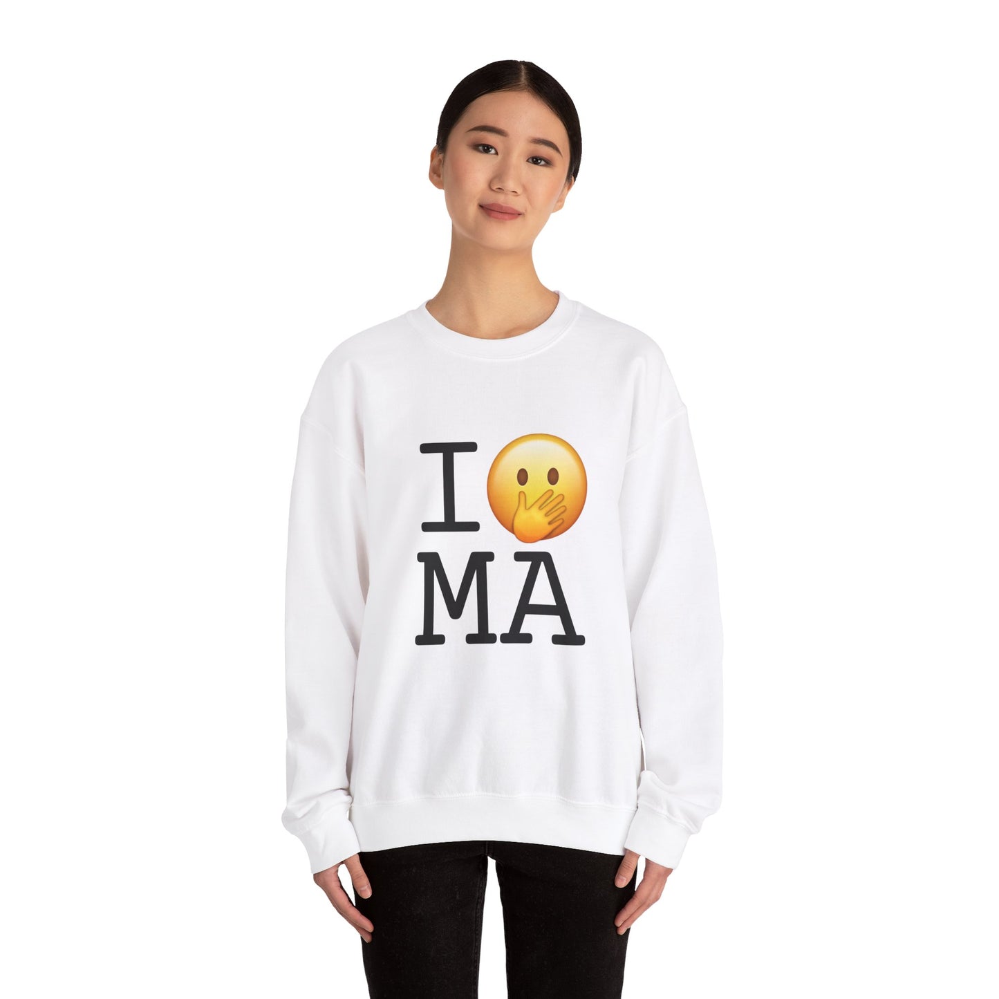 "I Messed Up (Oops) in Massachusetts" Sweatshirt