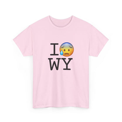 "I'm Anxiously Sweating in Wyoming" Tee