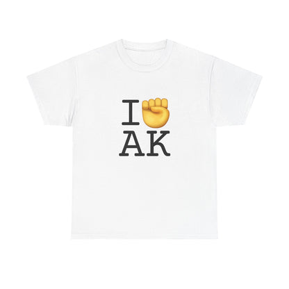 "I Raise my Fist with Alaska" Tee