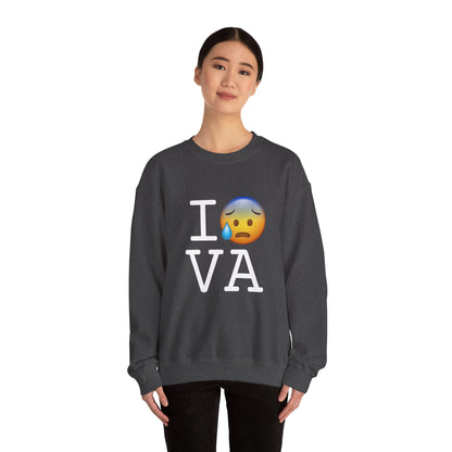 "I'm Anxiously Sweating in Virginia" Sweatshirt