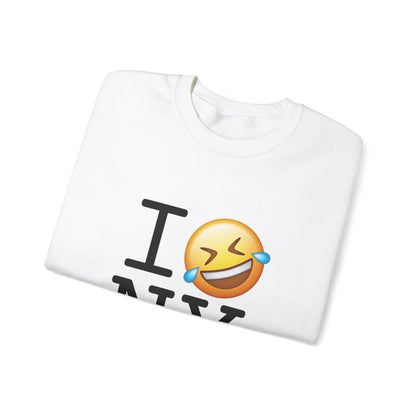 "I Laugh Hard (LMFAO) at New York" Sweatshirt