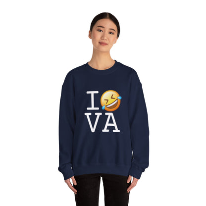 "I Laugh Hard (LMFAO) at Virginia" Sweatshirt