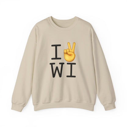 "I Show Peace to Wisconsin" Sweatshirt