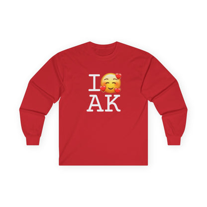 "I Adore Alaska" Long Sleeve Shirt