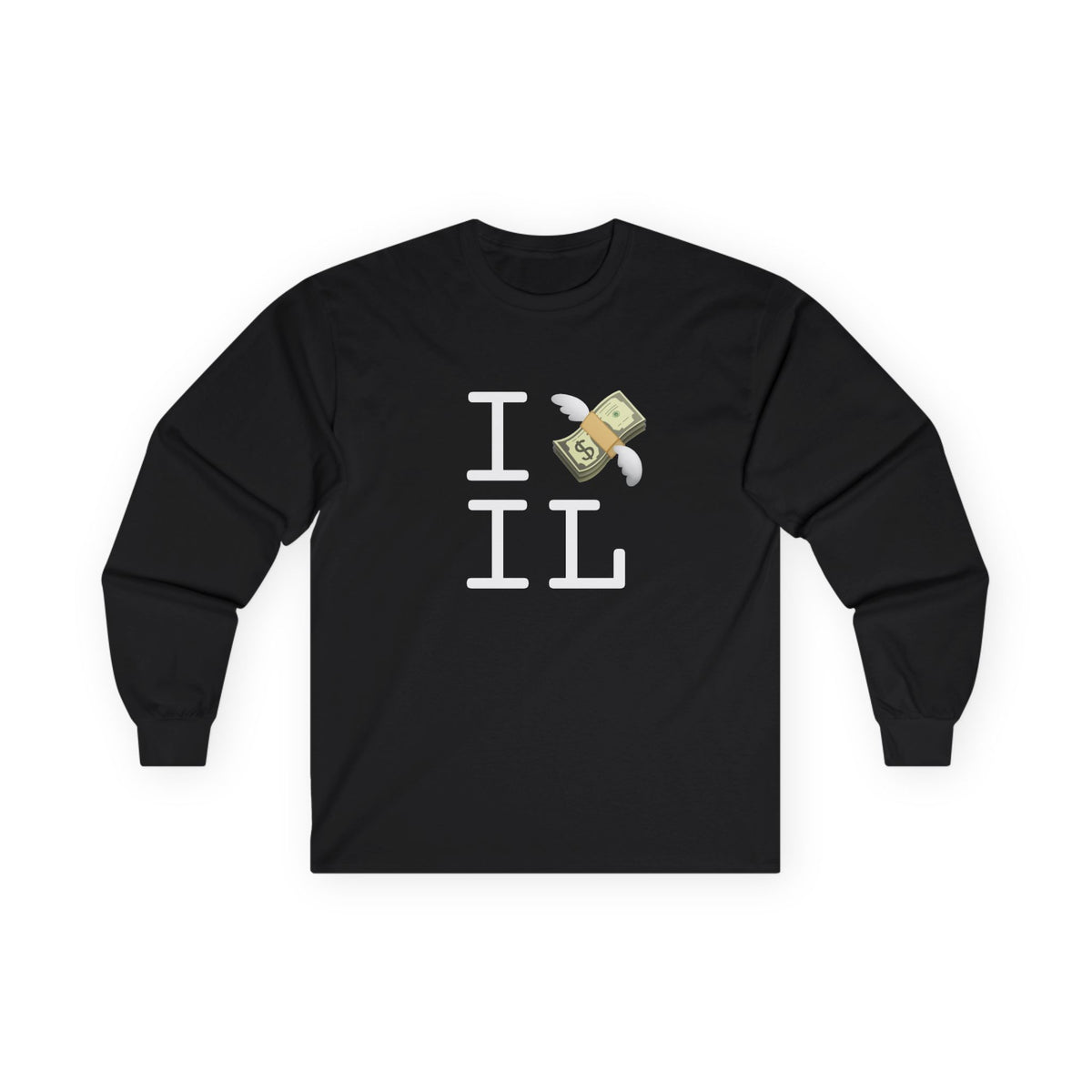 "I Lose Money in Illinois" Long Sleeve Shirt