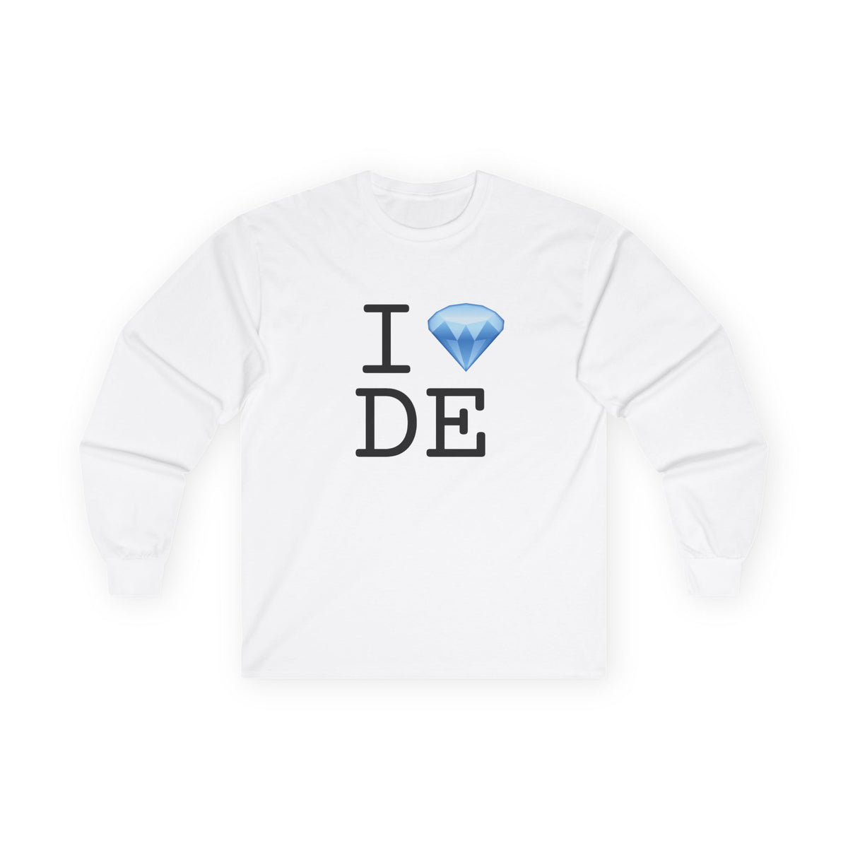"I Diamond Delaware" Long Sleeve Shirt