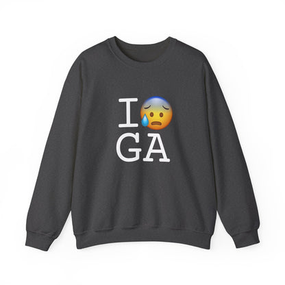 "I'm Anxiously Sweating in Georgia" Sweatshirt