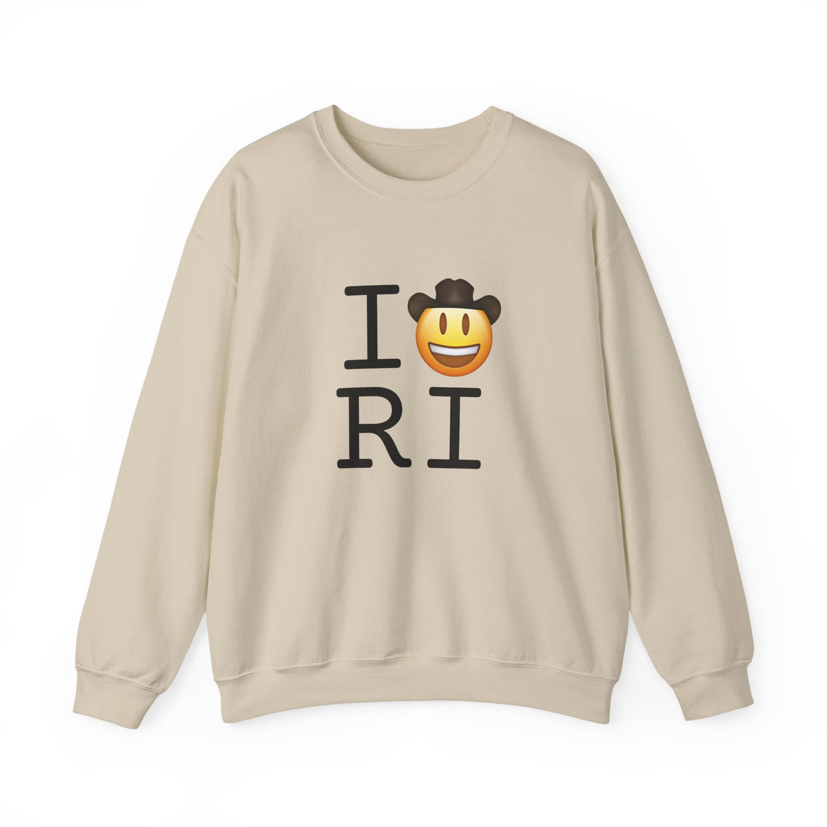 "I'm a Cowboy or Cowgirl in Rhode Island" Sweatshirt