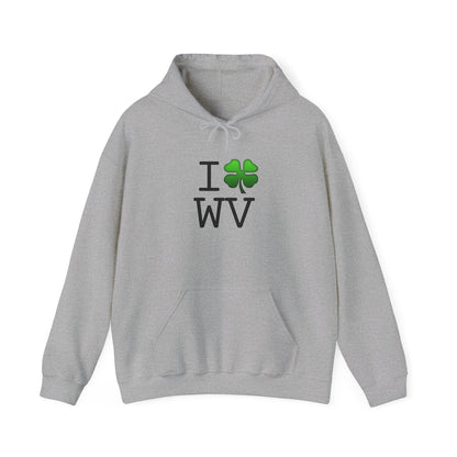 "I'm Lucky (Clover) in West Virginia" Hoodie