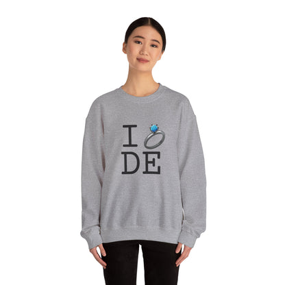 "I'm Married to (Diamond Ring) Delaware" Sweatshirt