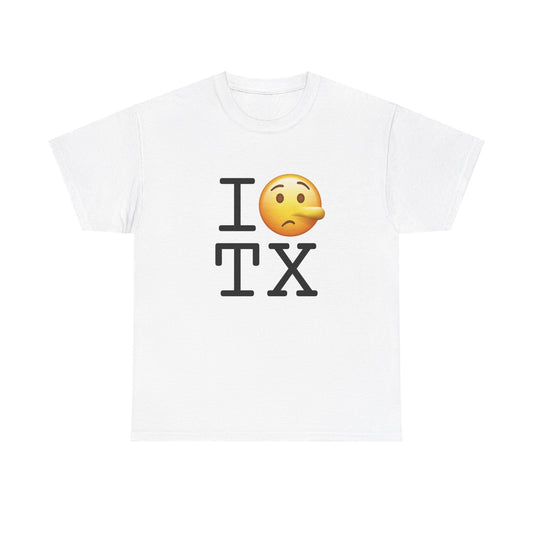 "I Lie about Texas" Tee