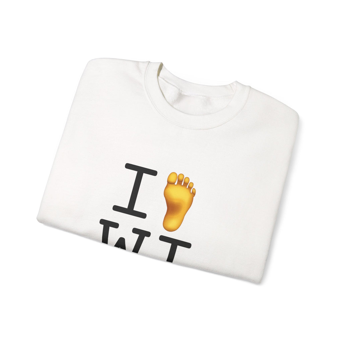"I Foot Wisconsin" Sweatshirt