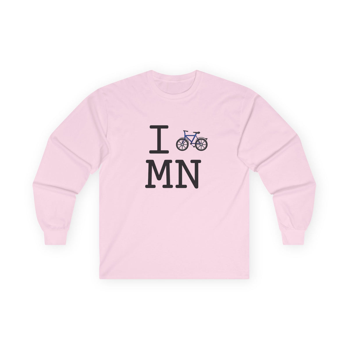 "I Bicycle Minnesota" Long Sleeve Shirt