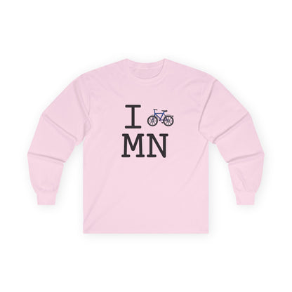 "I Bicycle Minnesota" Long Sleeve Shirt