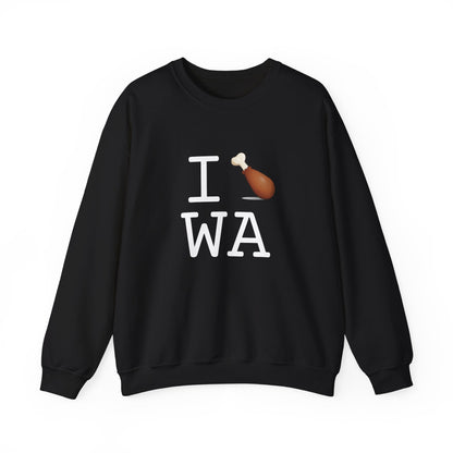 "I Chicken Drumstick Washington" Sweatshirt