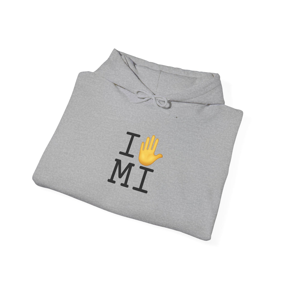 "I Stop (Raised Hand) Michigan" Hoodie