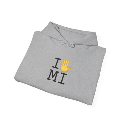 "I Stop (Raised Hand) Michigan" Hoodie