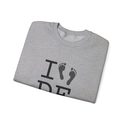 "I leave Footsteps in Delaware" Sweatshirt