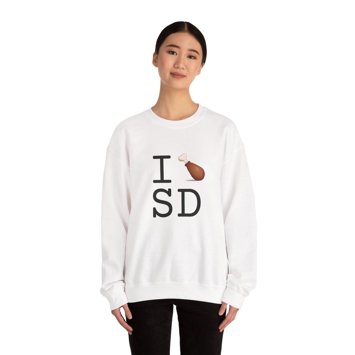 "I Chicken Drumstick South Dakota" Sweatshirt