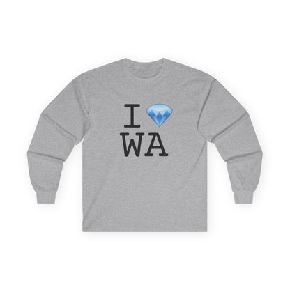 "I Diamond Washington" Long Sleeve Shirt