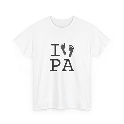 "I leave Footsteps in Pennsylvania" Tee