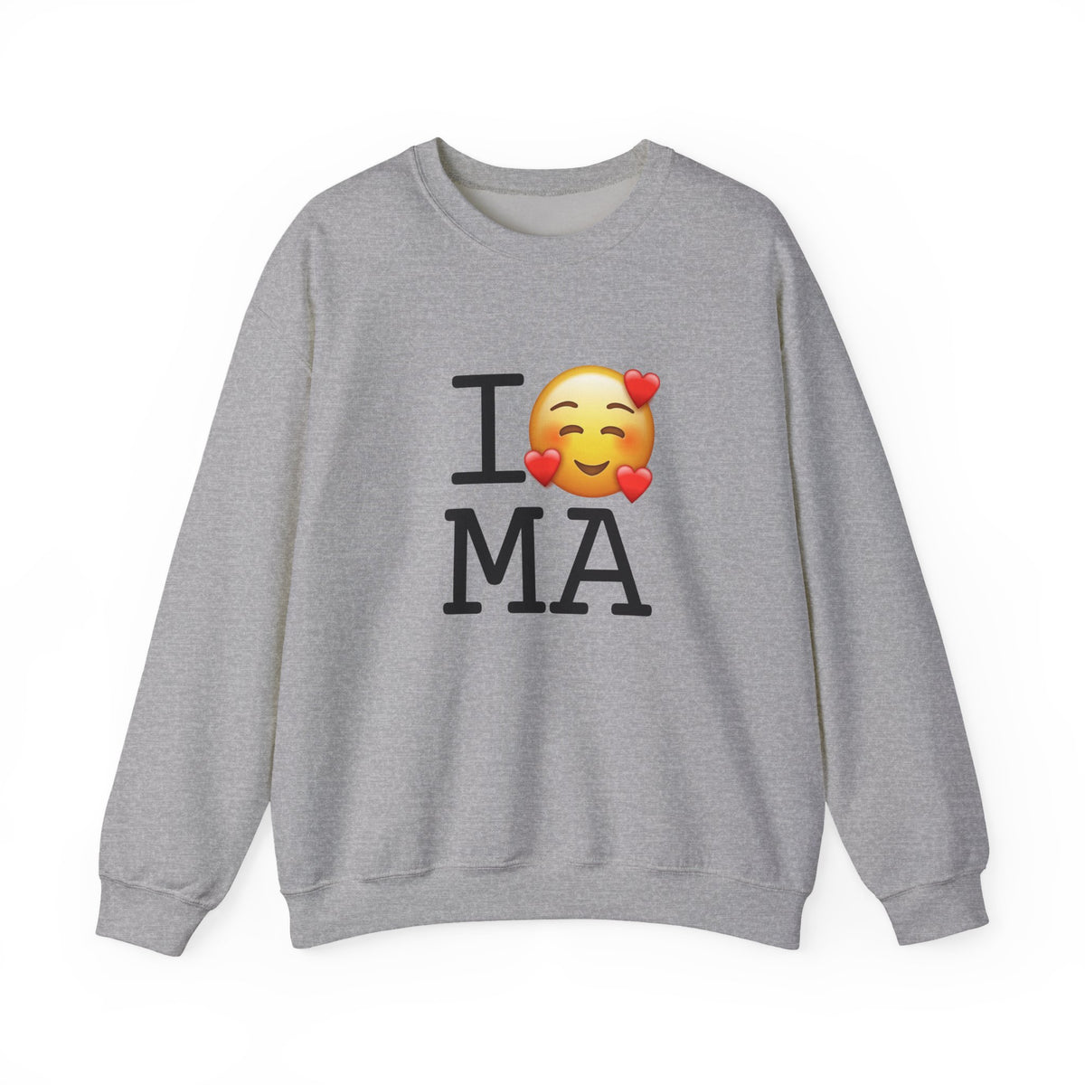 "I Adore Massachusetts" Sweatshirt
