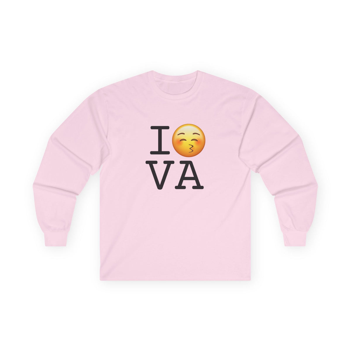 "I Kiss Virginia" Long Sleeve Shirt