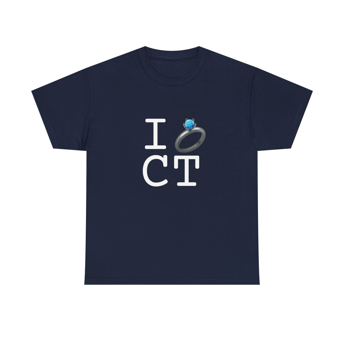 "I'm Married to (Diamond Ring) Connecticut" Tee