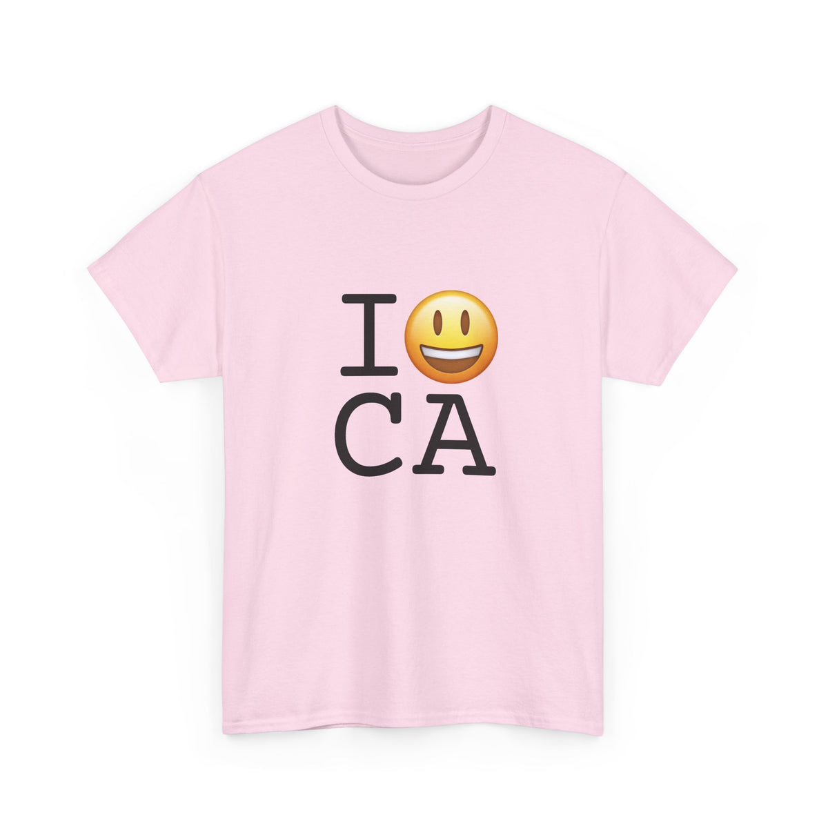"I'm Happy about California" Tee