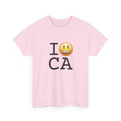 "I'm Happy about California" Tee