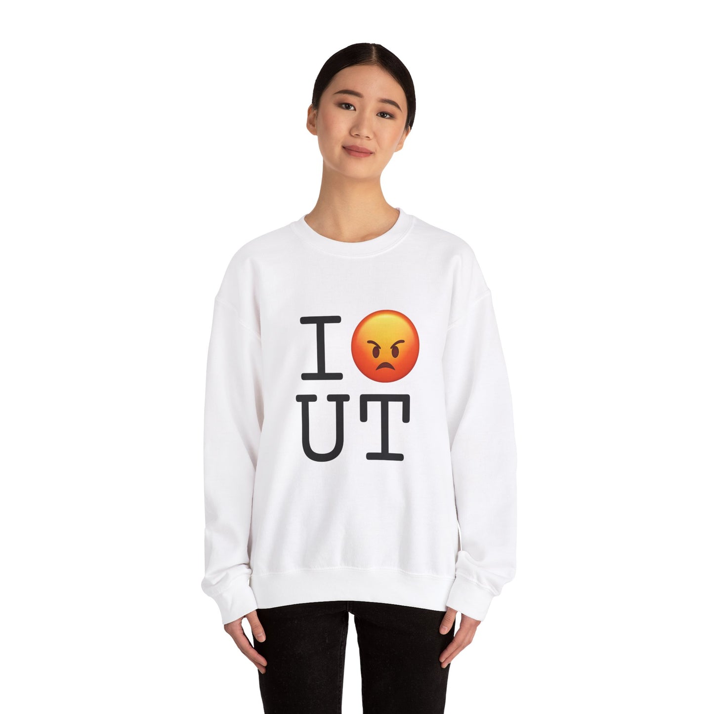 "I'm Angry about Utah" Sweatshirt