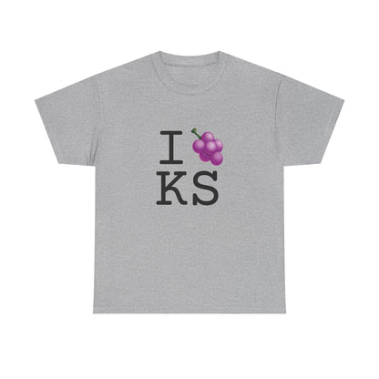 "I Grape Kansas" Tee