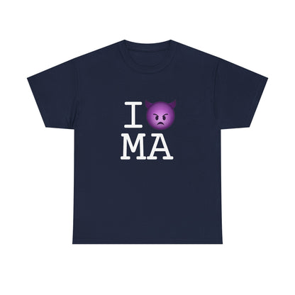"I'm an Angry Devil about Massachusetts" Tee