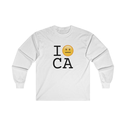 "I'm Neutral About California" Long Sleeve Shirt