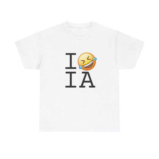 "I Laugh Hard (LMFAO) at Iowa" Tee