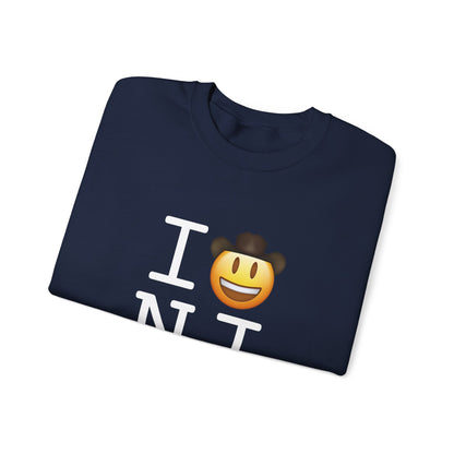 "I'm a Cowboy or Cowgirl in New Jersey" Sweatshirt