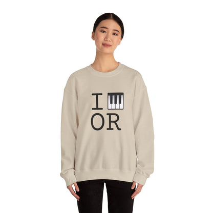 "I Piano Oregon" Sweatshirt