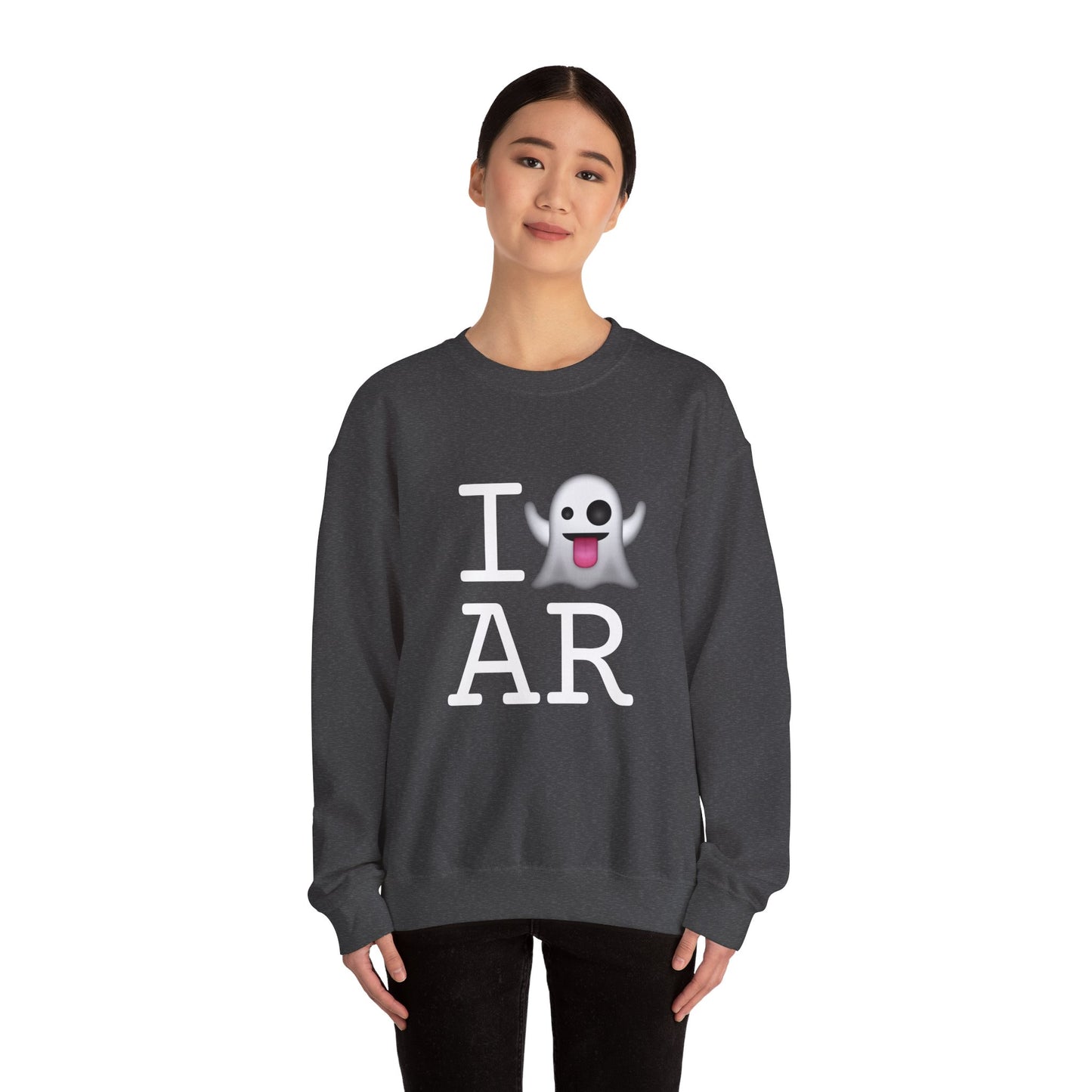 "I'm Ghosting Arkansas" Sweatshirt