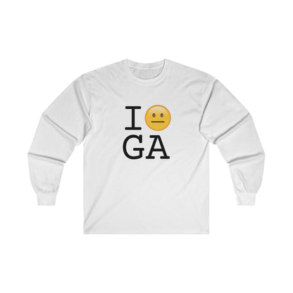 "I'm Neutral About Georgia" Long Sleeve Shirt