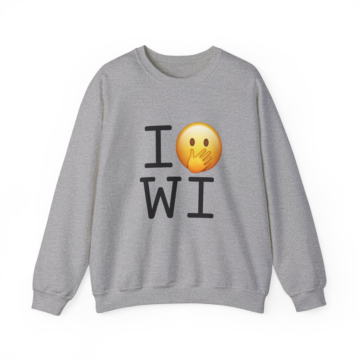 "I Messed Up (Oops) in Wisconsin" Sweatshirt