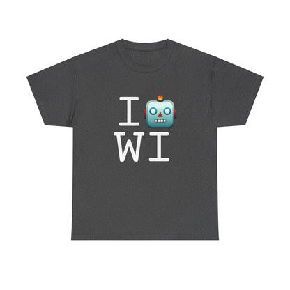 "I'm a Robot in Wisconsin" Tee