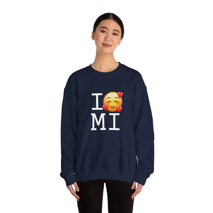 "I Adore Michigan" Sweatshirt