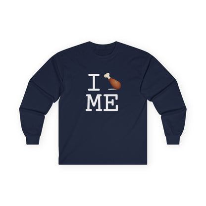 "I Chicken Drumstick Maine" Long Sleeve Shirt