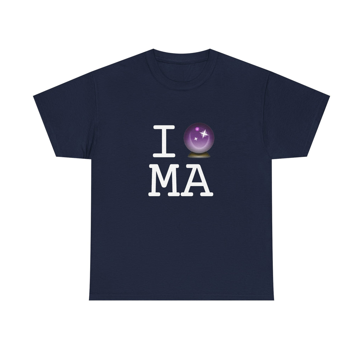"I Predict the Future (Crystal Ball) of Massachusetts" Tee