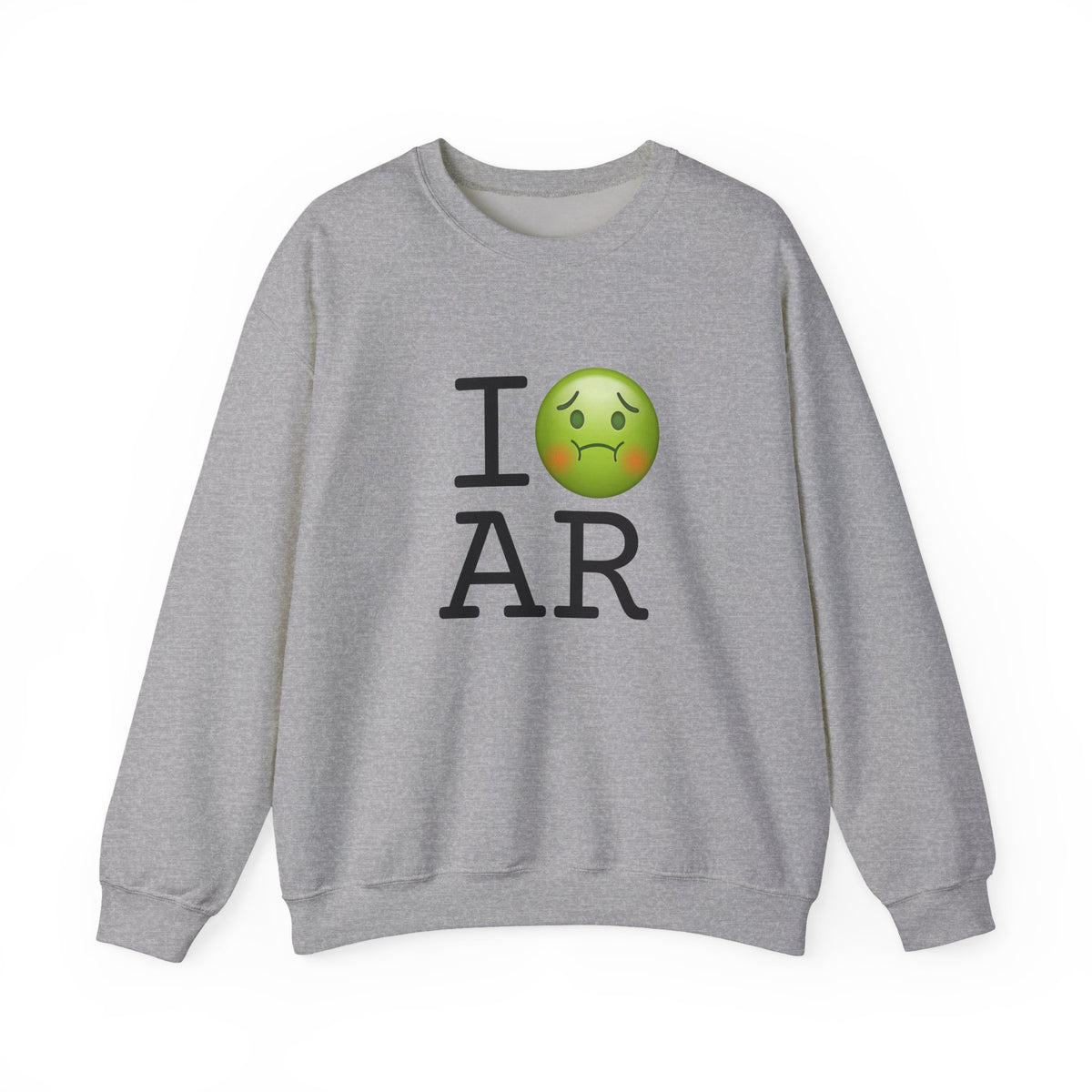 "I'm Nauseous about Arkansas" Sweatshirt