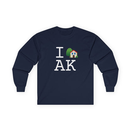 "I'm Home in Alaska" Long Sleeve Shirt