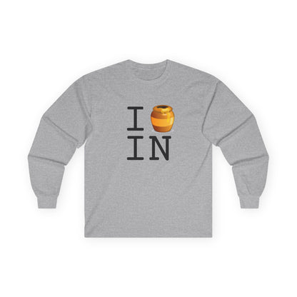"I Honey Indiana" Long Sleeve Shirt